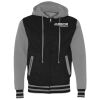 Unisex Heavyweight Varsity Full-Zip Hooded Sweatshirt Thumbnail