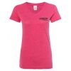 Women’s Glitter V-Neck T-Shirt Thumbnail